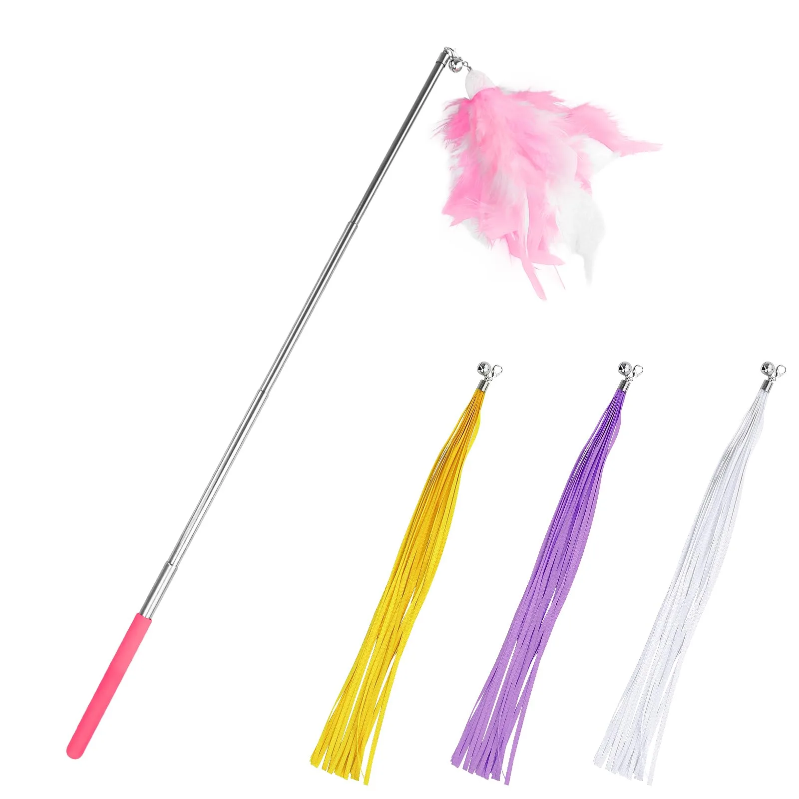 Andiker Feather teaser cat toy