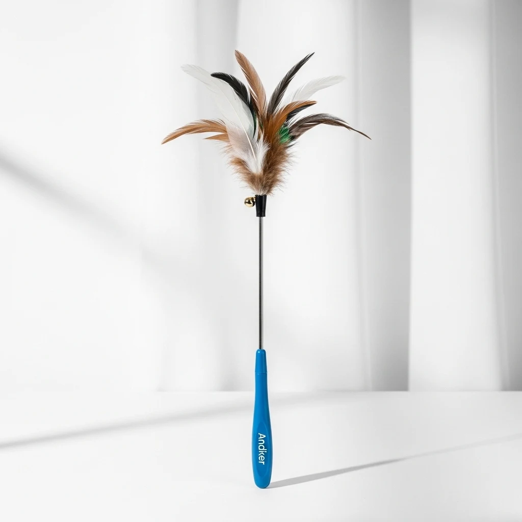 Andiker Feather teaser cat toy image 3
