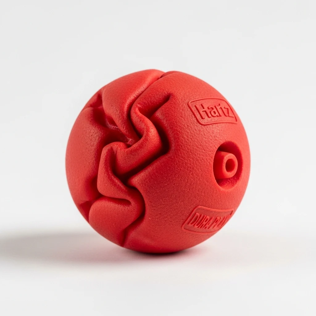 Hartz Dura Play latex dog ball image 2