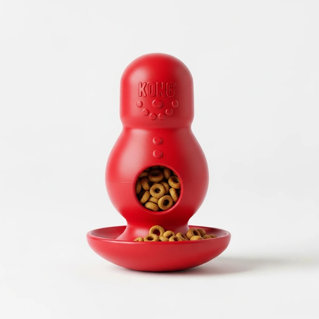 KONG Wobbler treat dispenser image 2