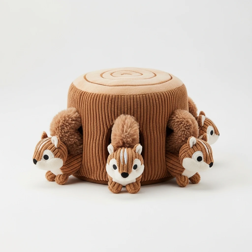 Outward Hound Hide-A-Squirrel plush image 3