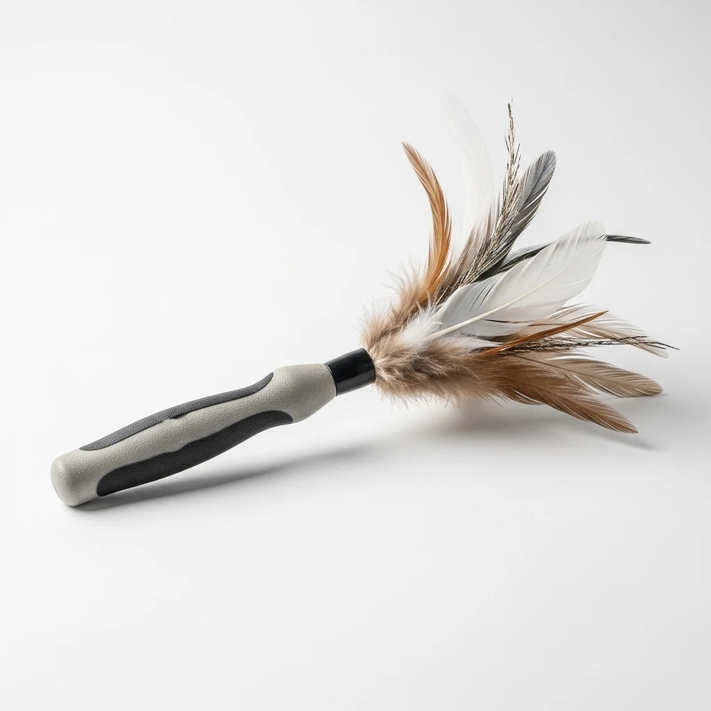 Vealind Interactive cat feather toy